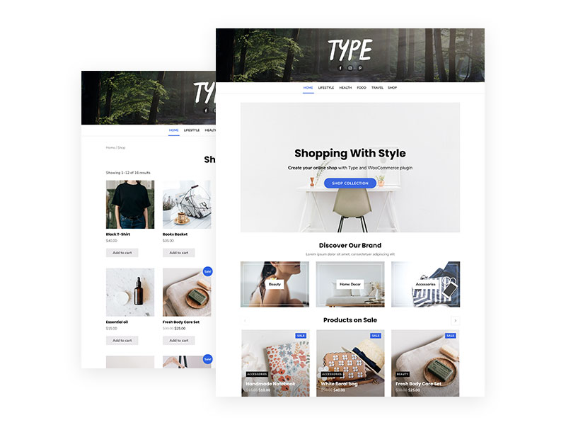 type plus wordpress theme